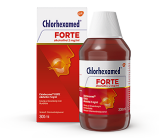 Chlorhexamed FORTE Mundspüllösung 300ml 347x300